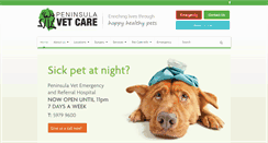 Desktop Screenshot of penvetcare.com.au