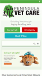 Mobile Screenshot of penvetcare.com.au